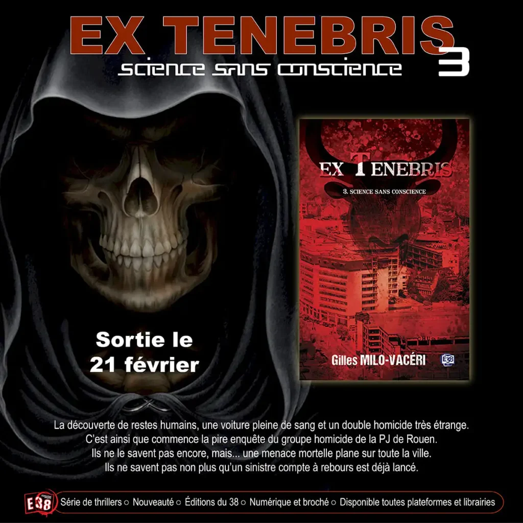 Thriller Gilles Milo-Vaceri Ex Tenebris 3