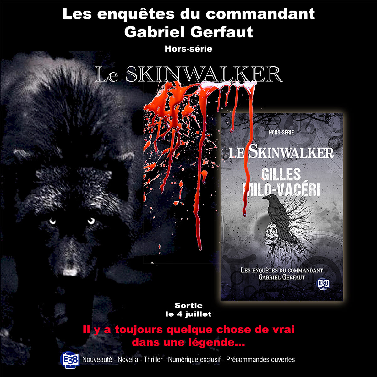 Image de couverture post blog Skinwalker - Gilles Milo-Vaceri